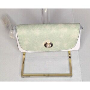 Coach Sunglass/Eyeglass Case - Pale Green/Gold, NWT